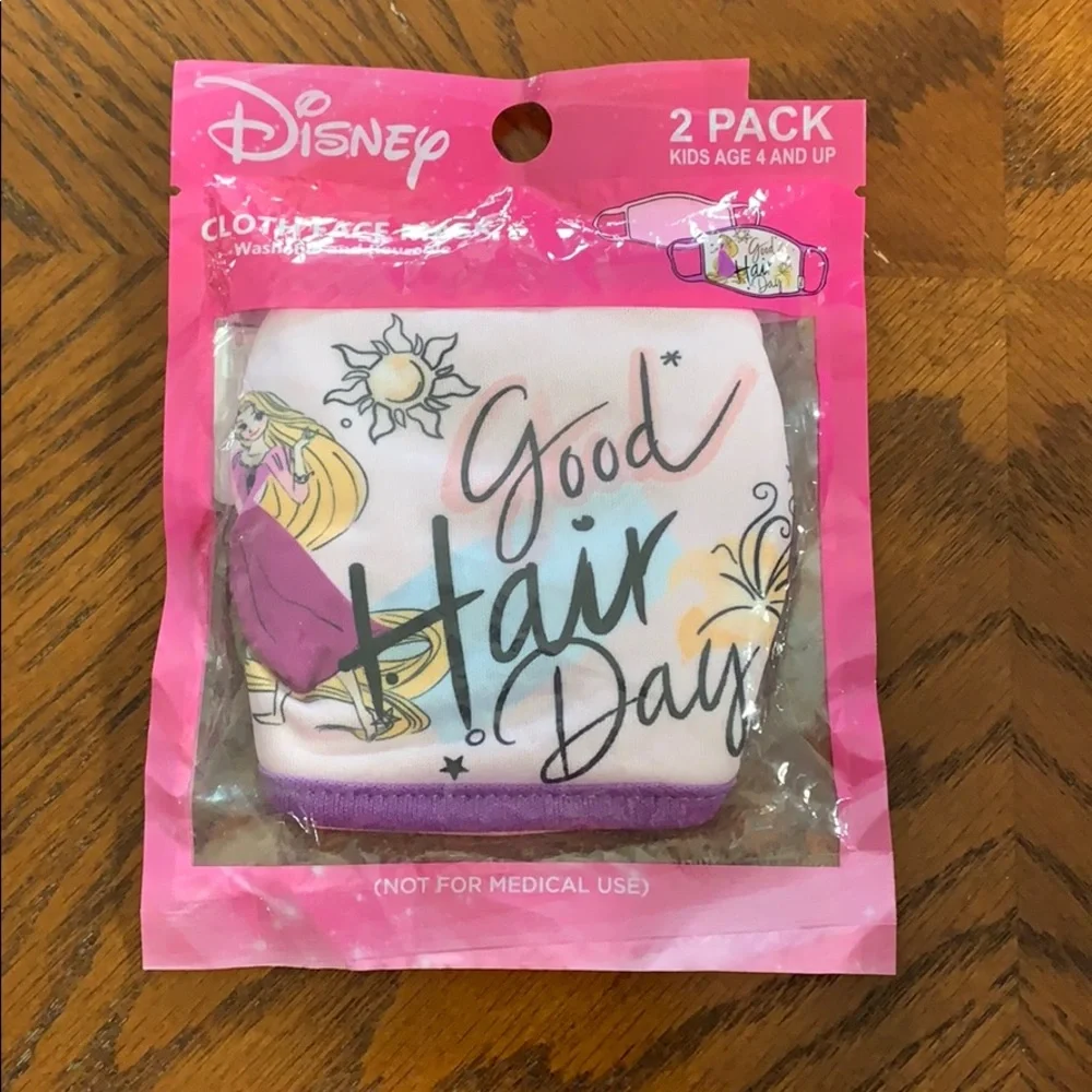 Tangled Rupunzel and Cinderella Face Masks